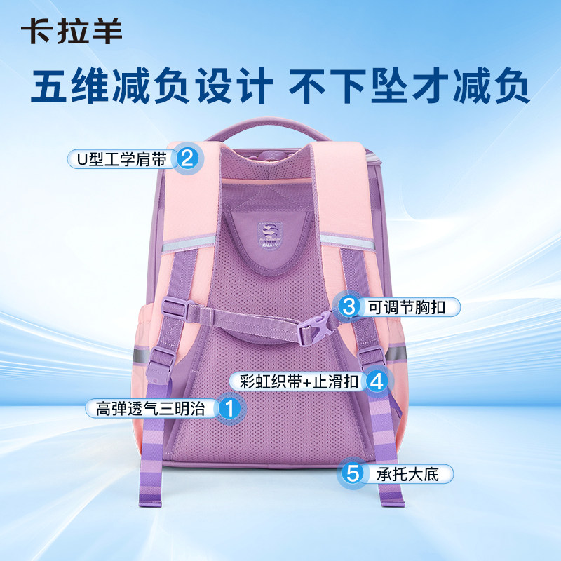  卡拉羊双肩背包