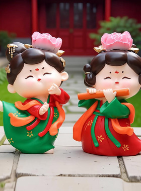 西安文创纪念品古风唐仕女伴手礼