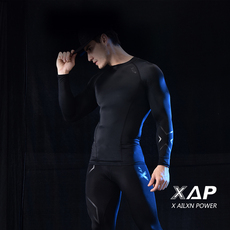 Одежда для фитнеса 压缩衣男运羯砩弦鲁袖速膳懿足球训练叩力篮球虻捉身 Xap