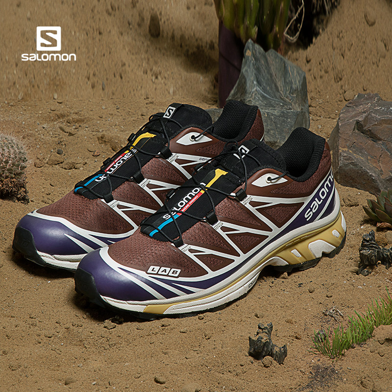 salomon户外情侣潮鞋男复古运动鞋 salomon越野跑鞋