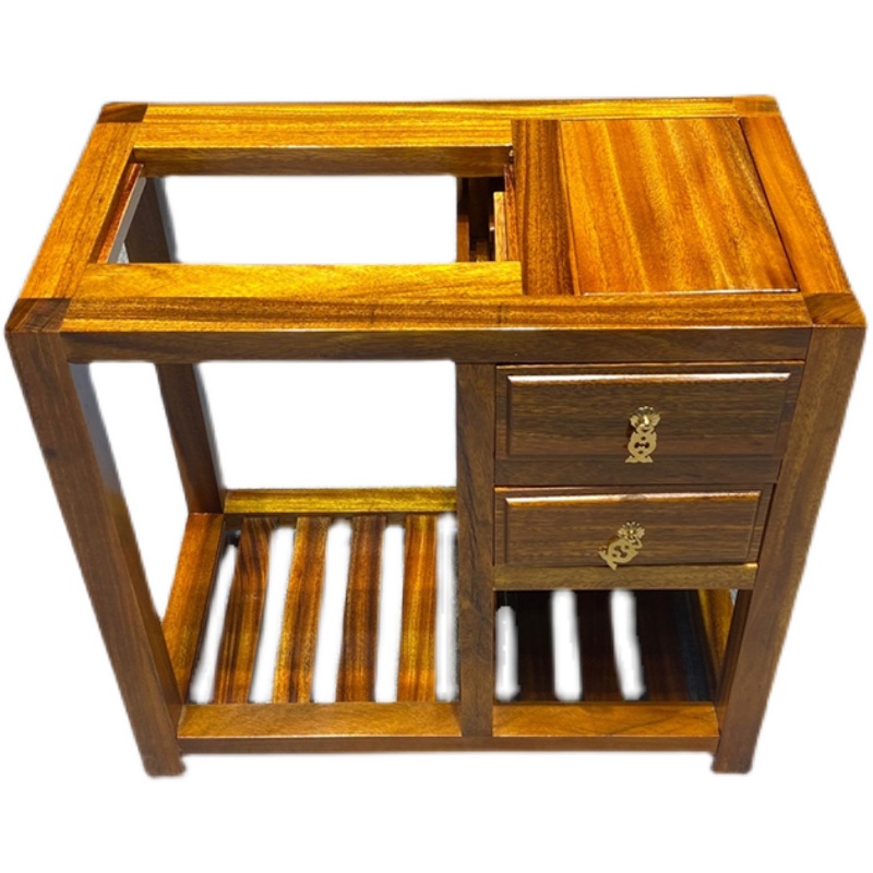 奥坎茶水柜花梨木茶水架茶台桌边柜大板实木茶水柜一体中式全实木,淘宝优惠券,粉丝福利购,淘宝优惠卷