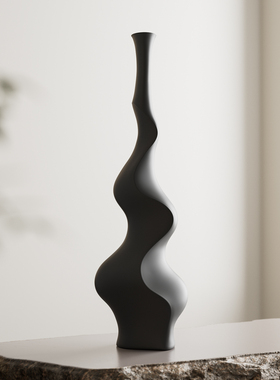 创意抽象艺术摆件高级感小众2025新款电视柜玄关装饰品展厅工艺品