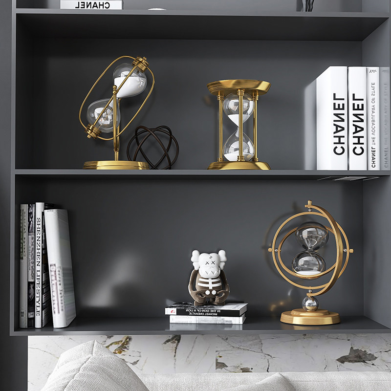 极速北欧轻奢沙漏摆件创意计时器30分钟客厅书房桌U面办公室柜子,淘宝优惠券,粉丝福利购,淘宝优惠卷