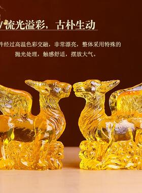 2025蛇年生肖鸡家居白泽采芝饰品