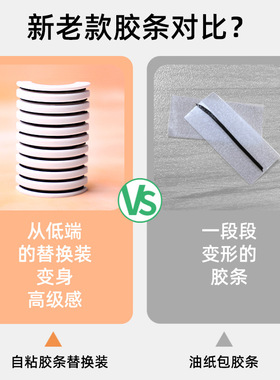 假睫毛胶条自粘式眼睫毛替换