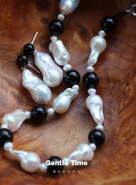 Gentletime天然巴洛克珍珠项链