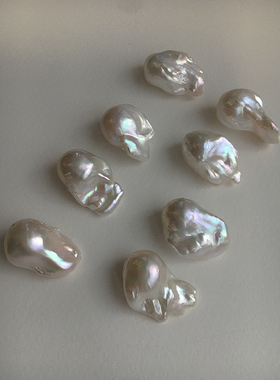 天然巴洛克异形珍珠吊坠