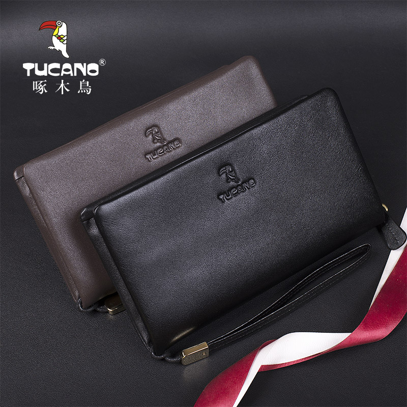 啄木鸟男士真皮大容量男包软皮钱包 多佩雅箱包男士包袋