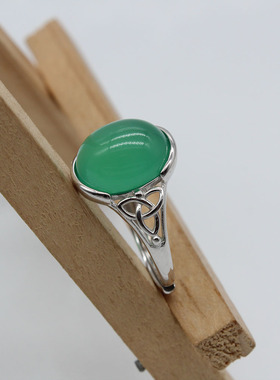 925纯银女戒托戒指托7.5*14 8*13.5 9*13 9.5*12.5 10*12戒指空托