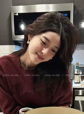 欧阳娜娜同款珍珠耳环女秋冬高级感气质耳钉冷淡风网红爆款耳饰品