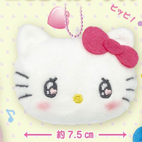 现货 日本 K2 Sanrio 泪汪汪三丽鸥角色发声大头挂件 扭蛋A - 图2