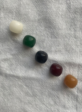 菩提根五行散珠金木水火土DIY