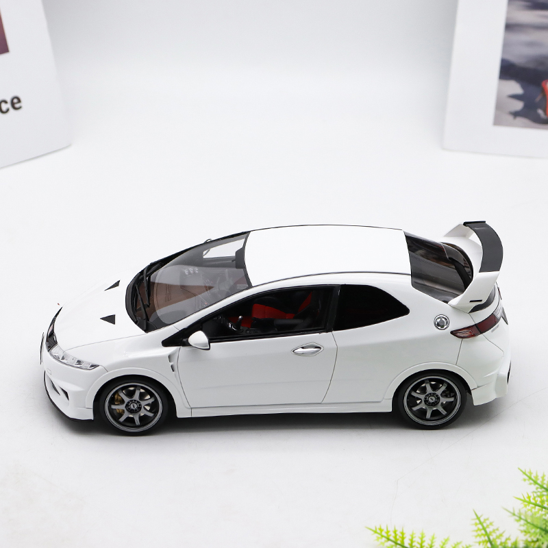 OTTO 1:18本田思域 Civic TYPE R FN2 2021限量仿真汽车模型OT735-图0