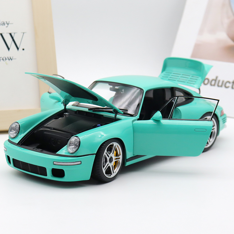 AR似真1:18保时捷911 RUF Rodeo概念跑车 全开门仿真合金汽车模型 - 图0