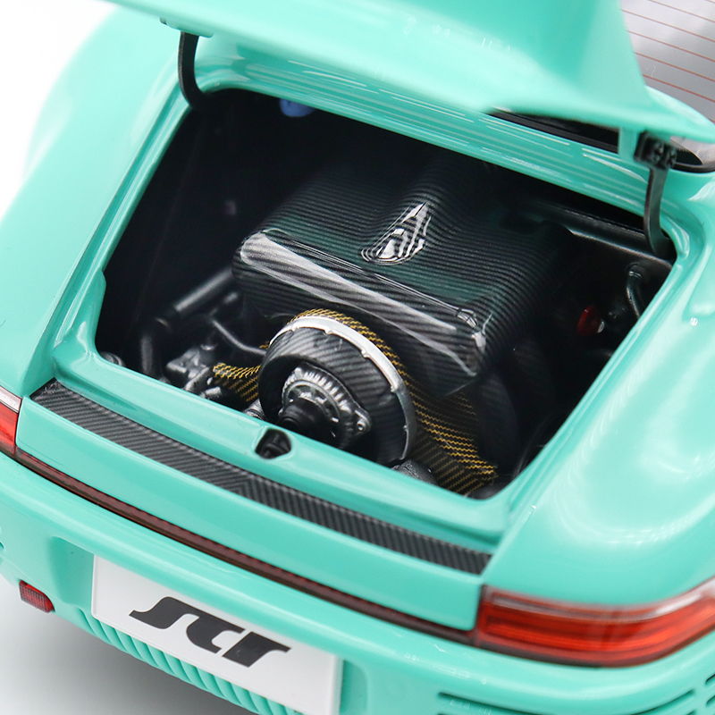 AR似真1:18保时捷911 RUF Rodeo概念跑车 全开门仿真合金汽车模型 - 图1