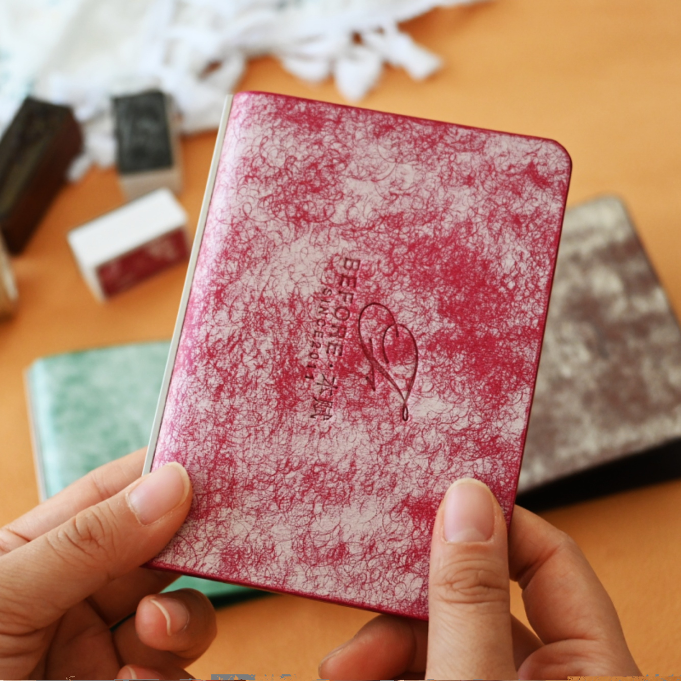 M5牛皮手账活页意大利雾蜡Margot Fog极简背条款A8记事日记计划本 - 图0