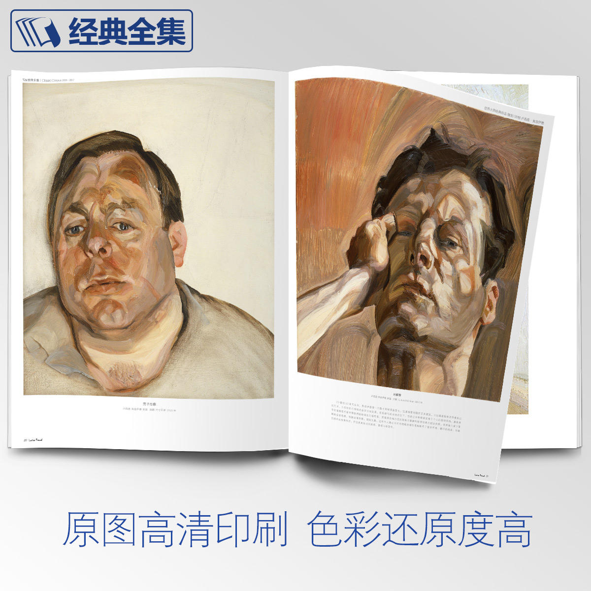 经典全集卢西恩弗洛伊德Freud油画书籍大画册色彩向大师学风景西方艺术精选集高清大临本作原版进口绘画技法正版教程杨建飞主编-图3