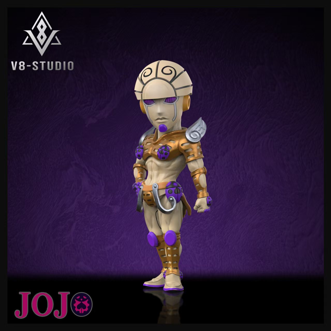 【BOB2】代购定金 V8工作室 黄金之风 乔鲁诺 乔巴纳 QHJZF 手办 - 图1