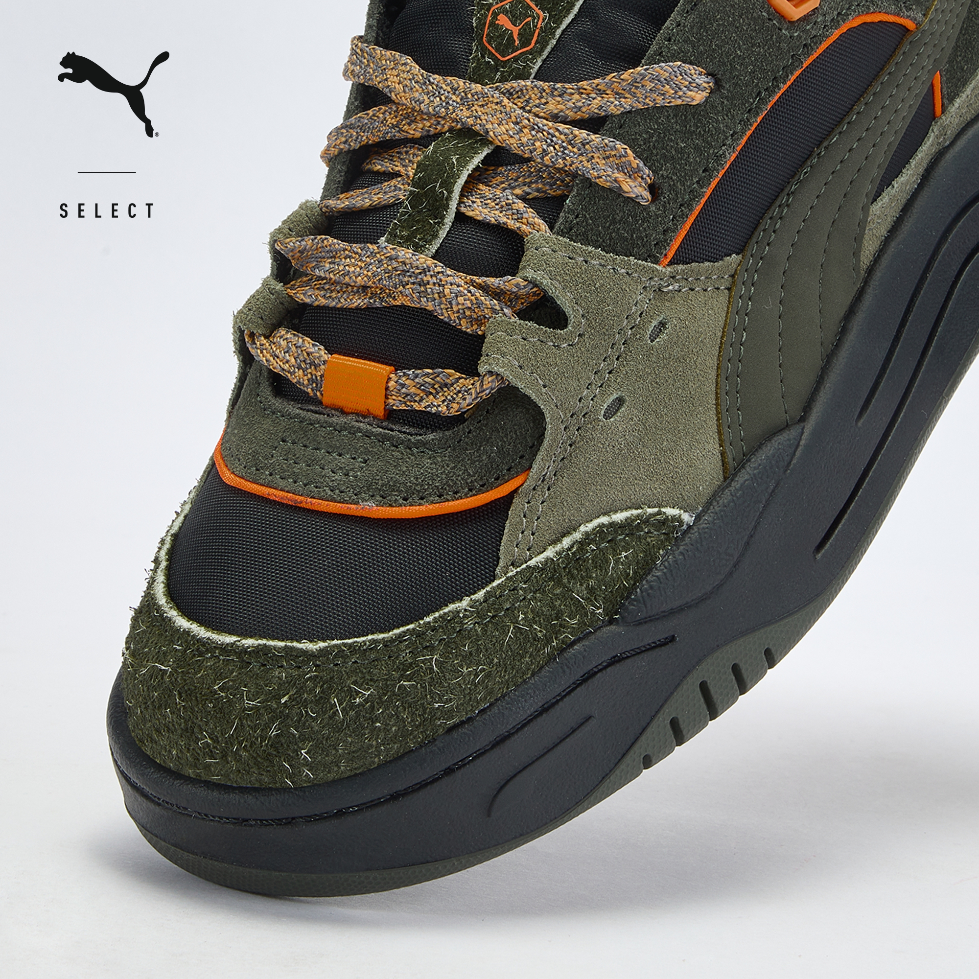 【面包鞋】复古磨毛滑板鞋男女款PUMA彪马休闲鞋 PUMA-180 403231 - 图0