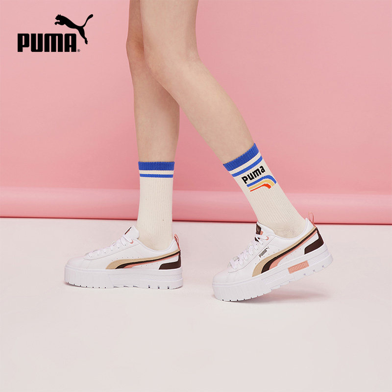 puma官方新款女子复古厚底休闲板鞋 PUMA板鞋