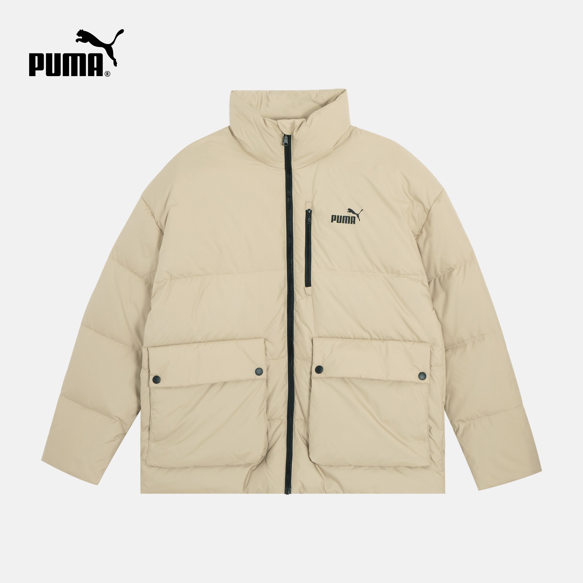 PUMA彪马官方 男女同款休闲羽绒服外套 DOWN PUFFY JACKET 625609 - 图1