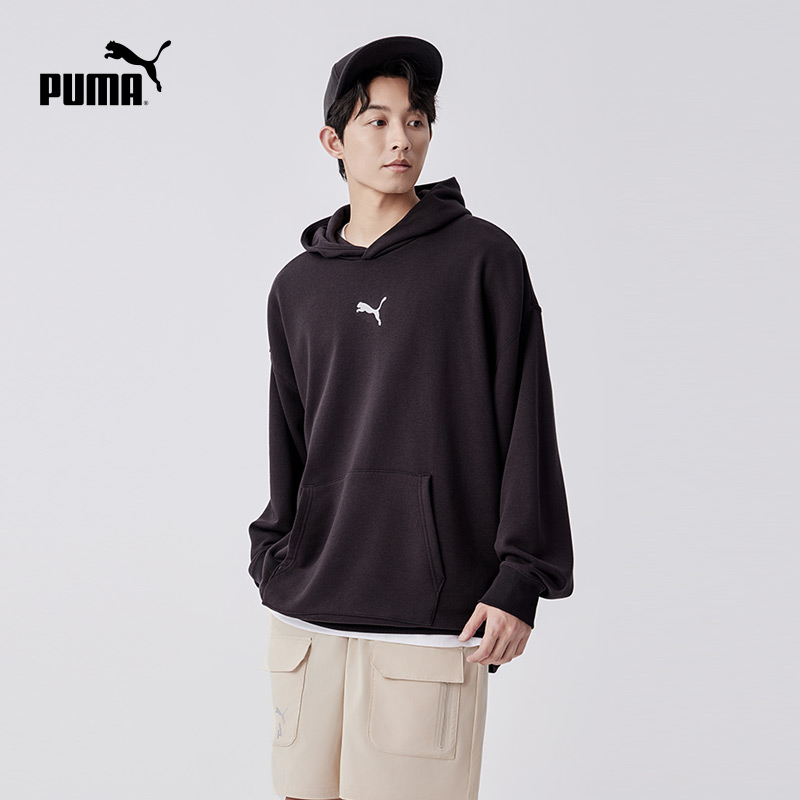 PUMA彪马官方 新款男子运动休闲连帽卫衣 HOODIE FT 677173