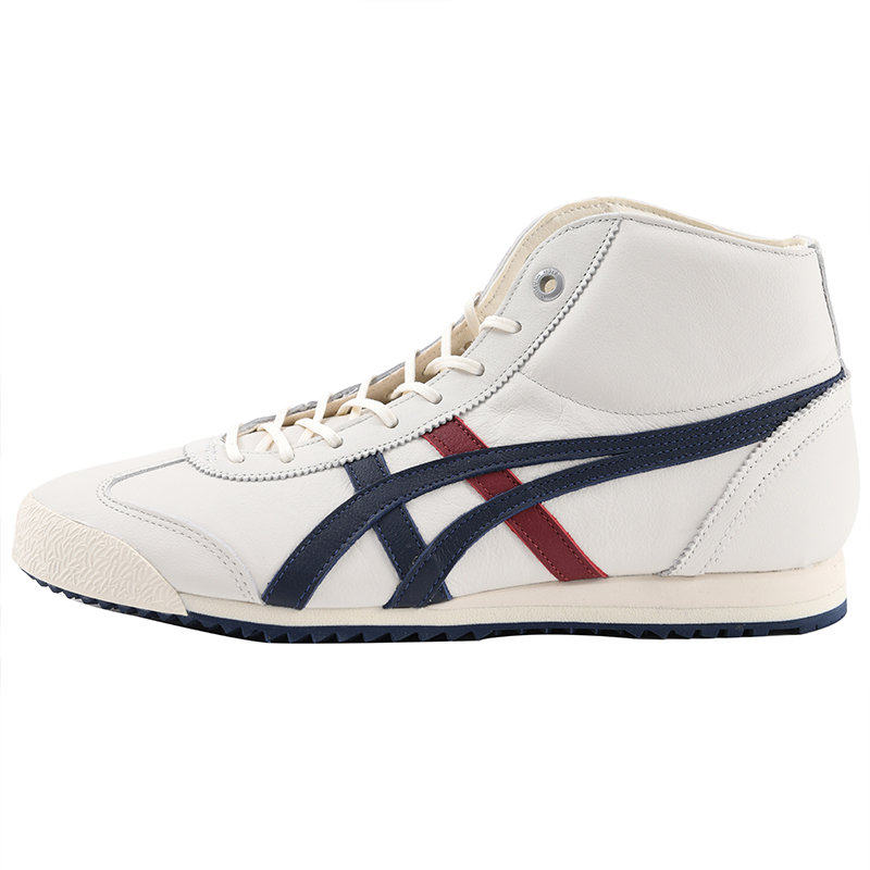 onitsuka tiger鬼冢虎新款乳白色高帮SD男女鞋休闲鞋1183A873-100-图3