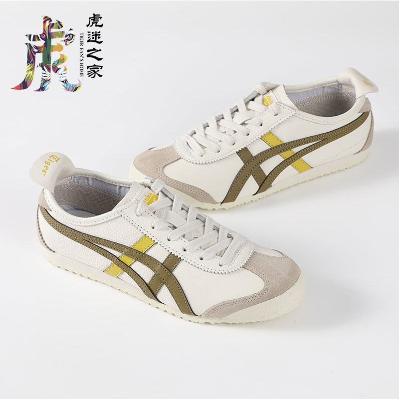 Onitsuka Tiger/鬼塚虎新款棕色Mexico66男女休闲鞋1183A201-124-图0