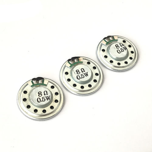 供应直径28mm喇叭 8欧0.5W 薄型扬声器 玩具 门禁楼宇对讲用喇叭 - 图3