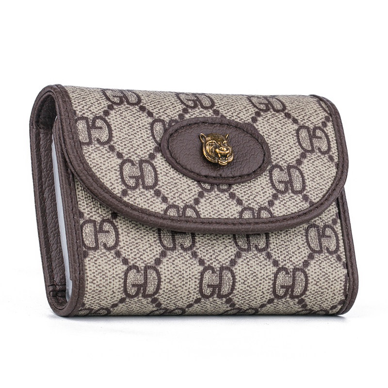 防盗刷虎头女韩国可爱多卡位名片夹 duer卡包