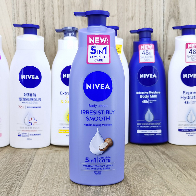 Nivea body lotion妮维雅身体乳丝滑保湿止痒润肤露修护紧致进口 - 图2