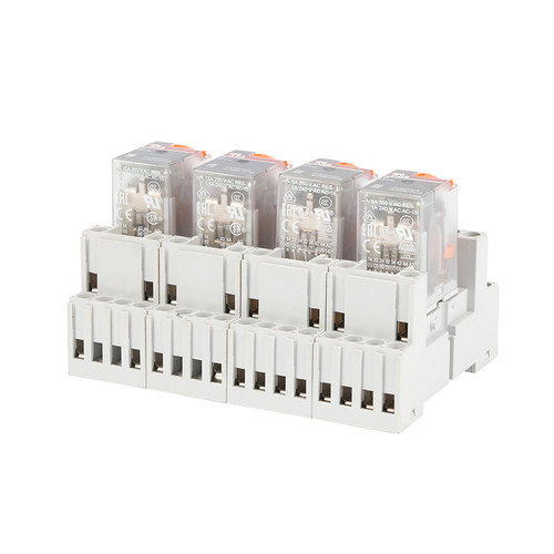 ABB小型中间继电器CR-M024DC2L交流14/8脚24V直流电磁底座CR-M2SS - 图3