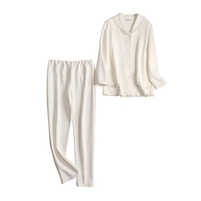 快乐屋孕妇产后喂奶哺乳衣套装加厚家居服月子服秋冬孕妇睡衣加厚,淘宝优惠券,粉丝福利购,淘宝优惠卷