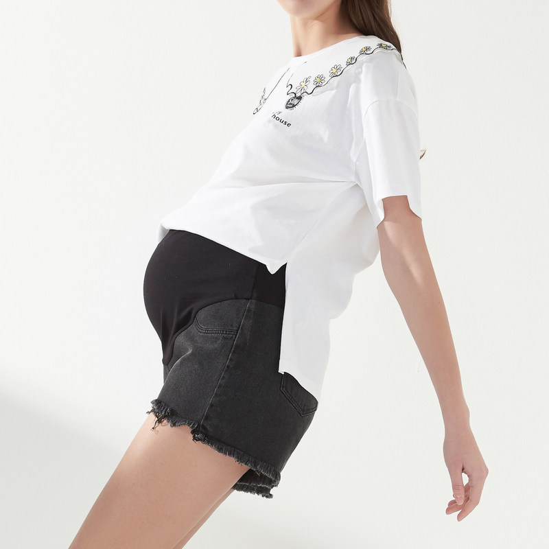  快乐屋孕妇阔腿裤