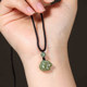Miao Yun Hetian Jade Zodiac Rabbit Pendant Zodiac Dog Liuhe