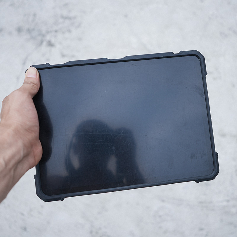 肥熊EDC战术防摔适用 苹果iPad Pro11寸平板电脑2025 M5 2024 2021 2020 军事风格保护套防弯外套保护壳 - 图2