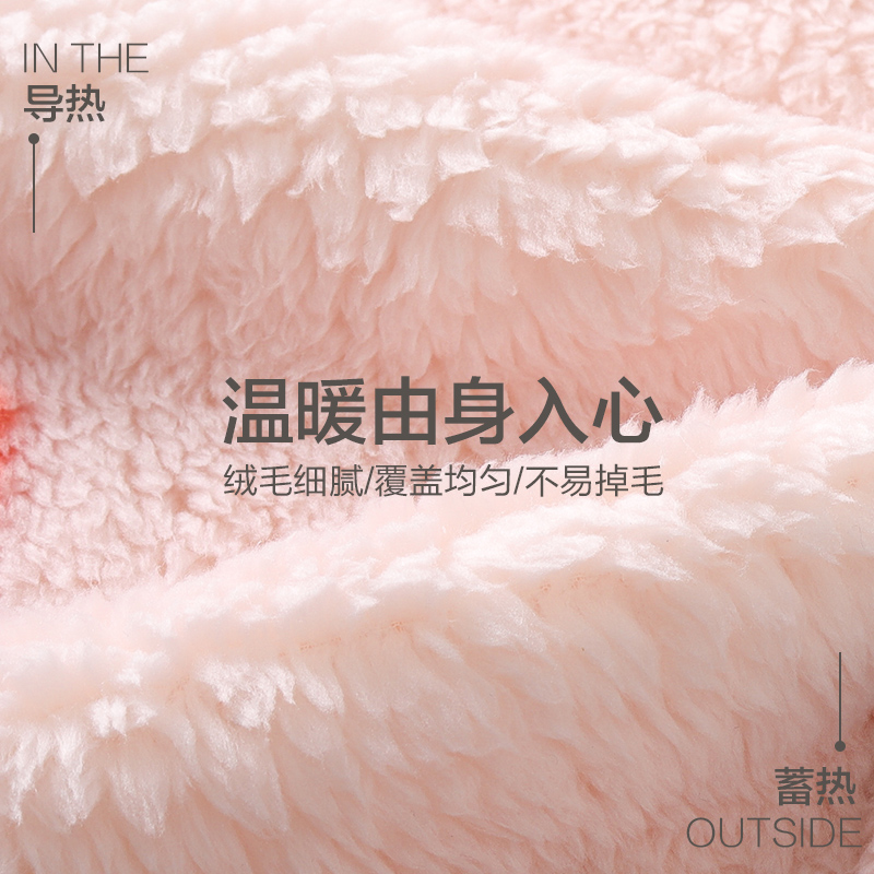【胡可推薦】2022年冬季珊瑚絨睡衣女可愛開衫草莓熊家居服套裝_造福鳥旗艦店_女士內衣_男士內衣_家居服