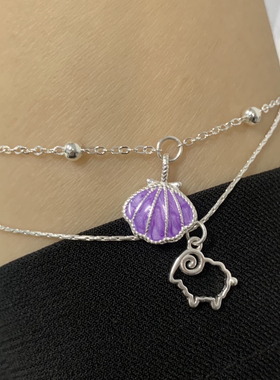 贝壳无品牌925纯银吊坠925纯银