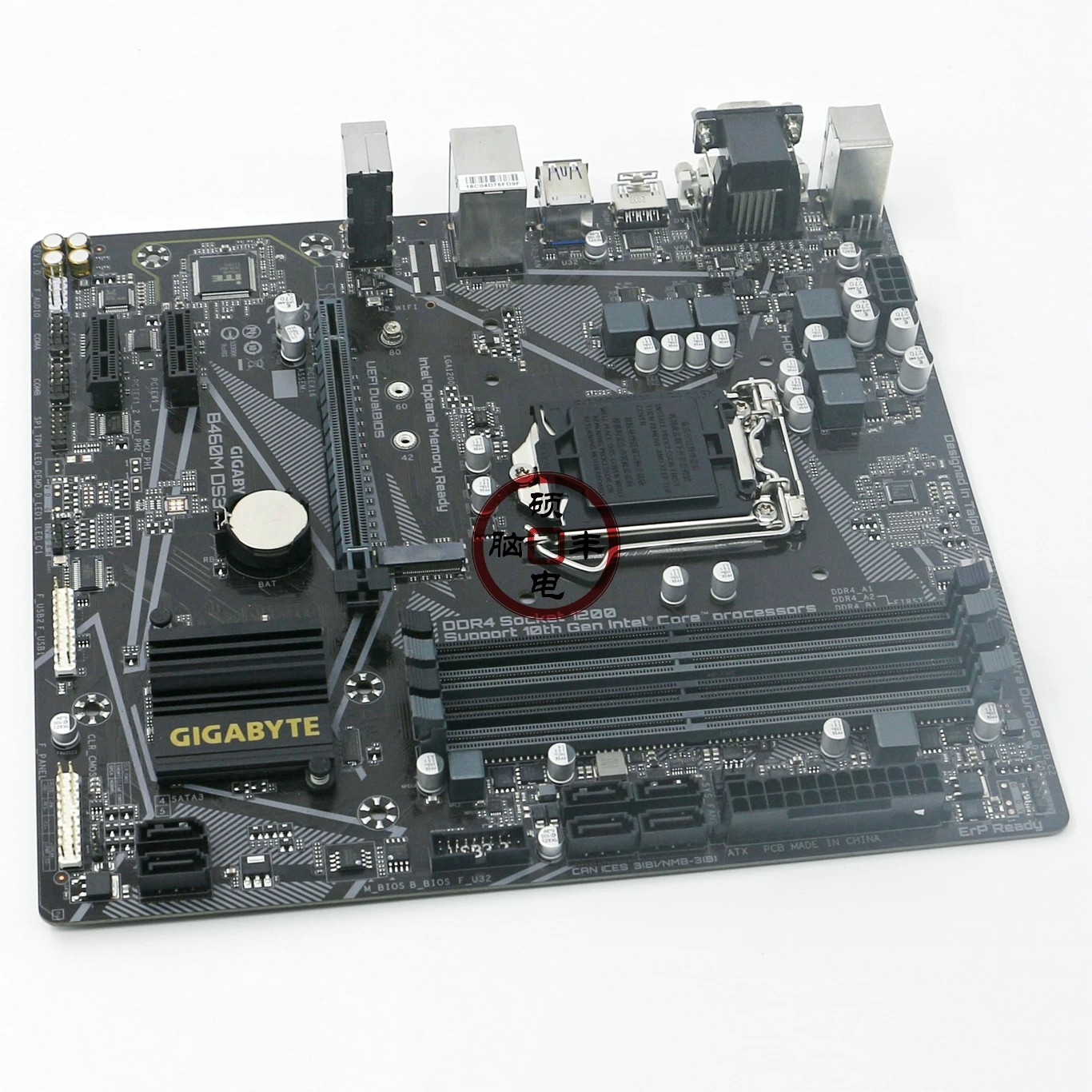 Gigabyte/Гигабайт B460M B560M DS3H D3P настольная материнская плата MATX малая плата LGA1200