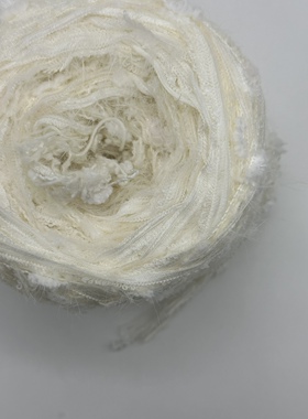 芝士奶酪裙子纱奶新娘婚礼特色手混线diy包包帽子围巾发夹线100g