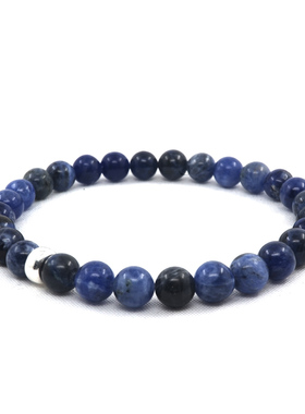 POHIER纯银天然石手串