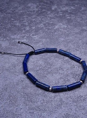 pohier宝喜儿原创纯银天然青金石