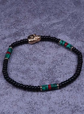 pohier宝喜儿原创小众潮男黑玛瑙