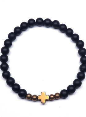 pohier宝喜儿原创日式玛瑙石铜珠