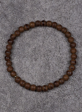 POHIER宝喜儿18K金沉香木珠手串