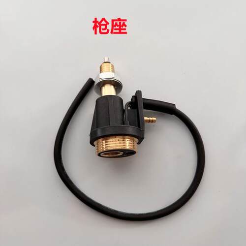 送丝机配件otc焊枪中心接口OTC焊枪送丝机连接插座加长双驱导电座 - 图3