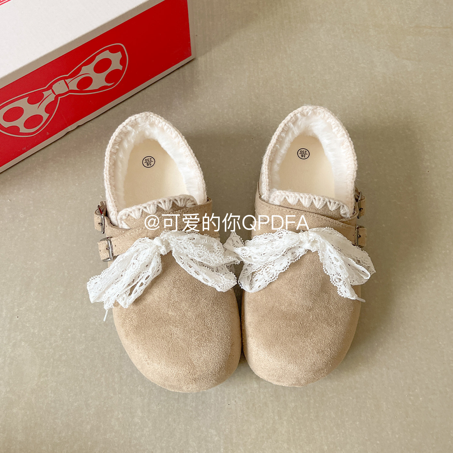 可爱的你韩系百搭小白鞋子女2025新款爆款秋季厚底女鞋全包勃肯鞋,淘宝优惠券,粉丝福利购,淘宝优惠卷