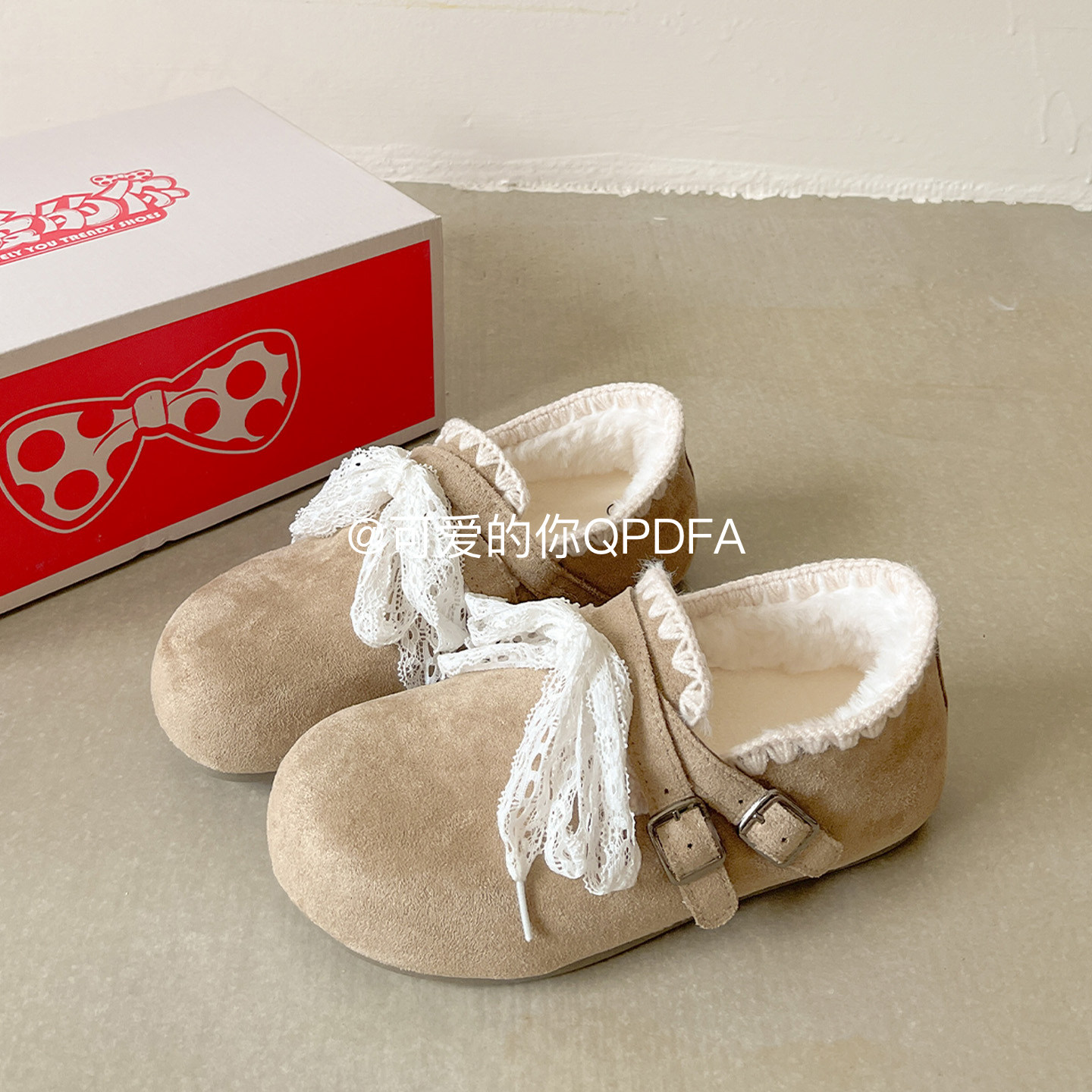 可爱的你韩系百搭小白鞋子女2025新款爆款秋季厚底女鞋全包勃肯鞋,淘宝优惠券,粉丝福利购,淘宝优惠卷