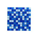 Синий стеклянный бассейн, мозаика, головоломка, делается под заказ