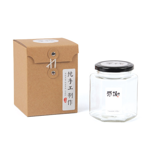 新款圆瓶六棱瓶包装盒瓦楞纸盒蜂蜜辣椒酱盒子马克杯礼品盒通用盒 - 图3